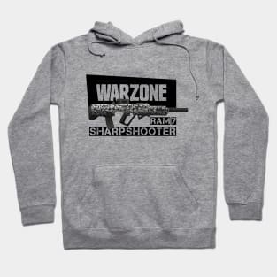 Warzone RAM7 auto rifle sharpshooter print (Call of Duty guns) Hoodie